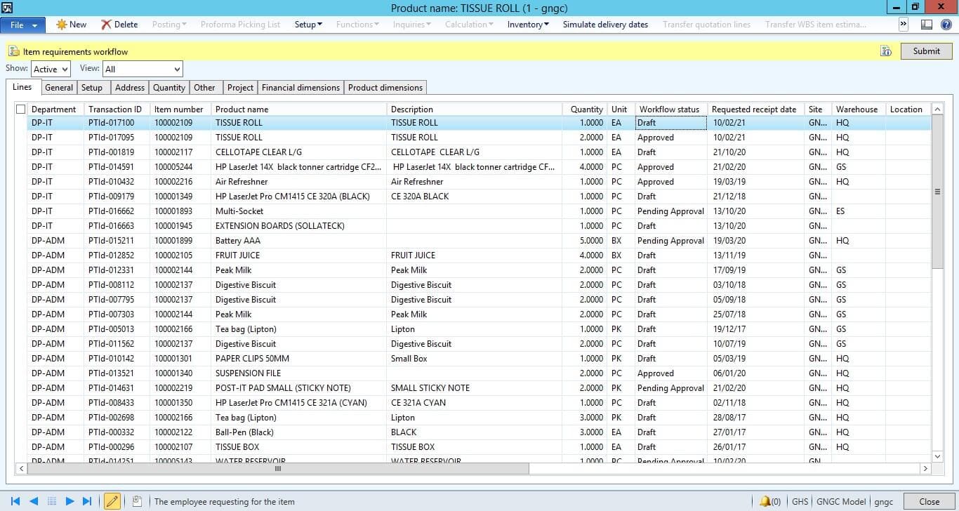 Material-Request-Form